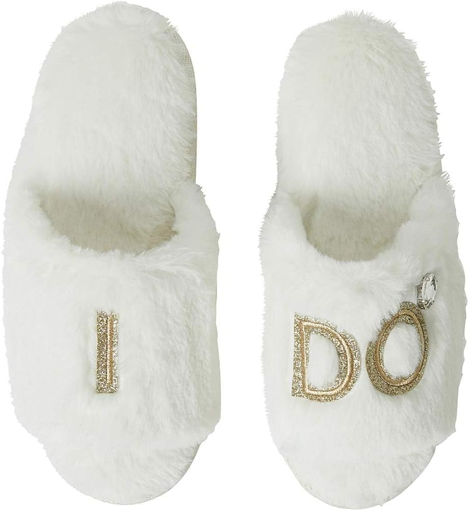 Bride & I Do Crew Wedding Slippers - Perfect Gift for Bachelorette Parties